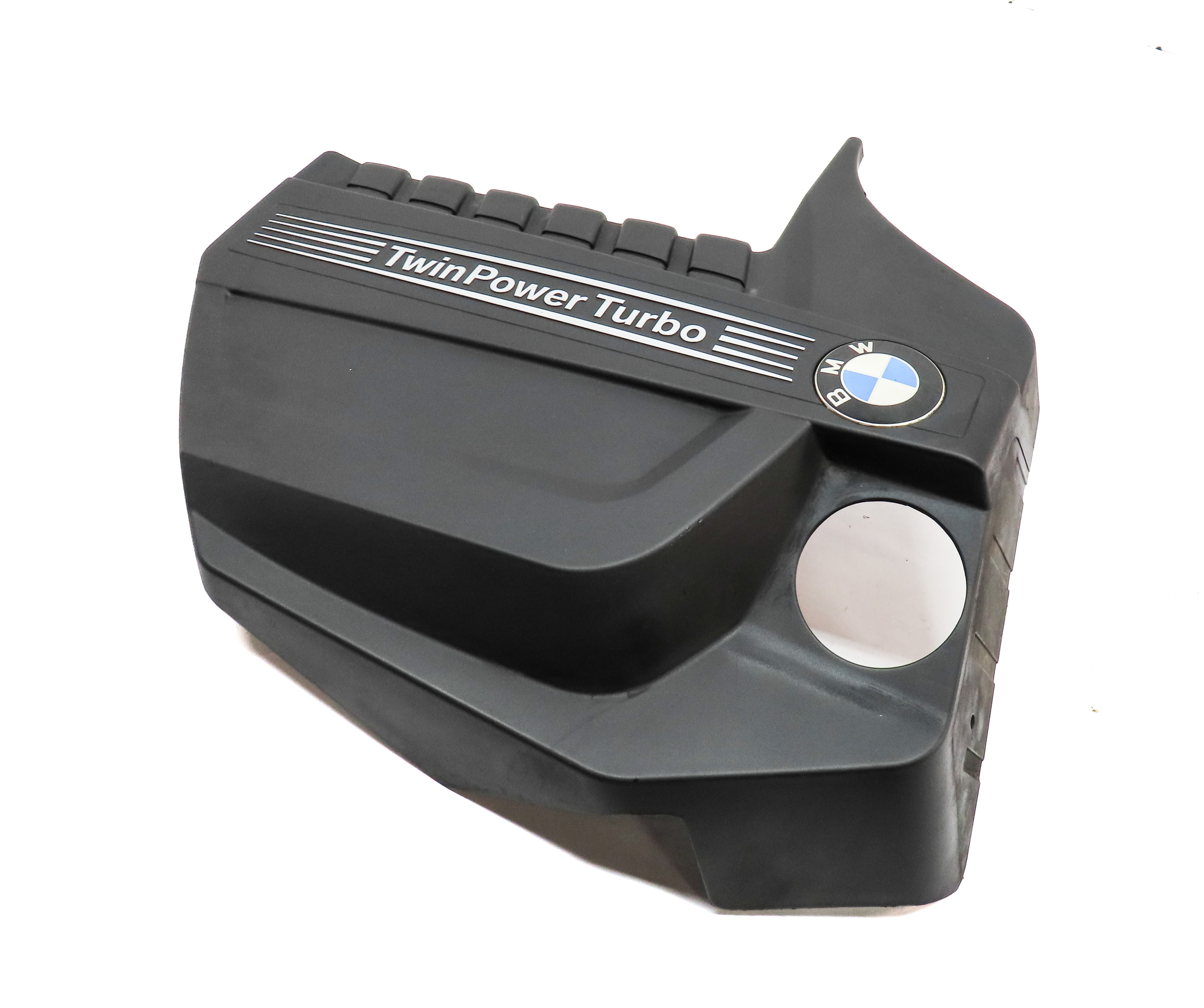 11-18 BMW 535i 640i 740i X3 X5 X6 (F10 F07 F01) 3.0L TURBO N55 ENGINE COVER TRIM — exact item pictured